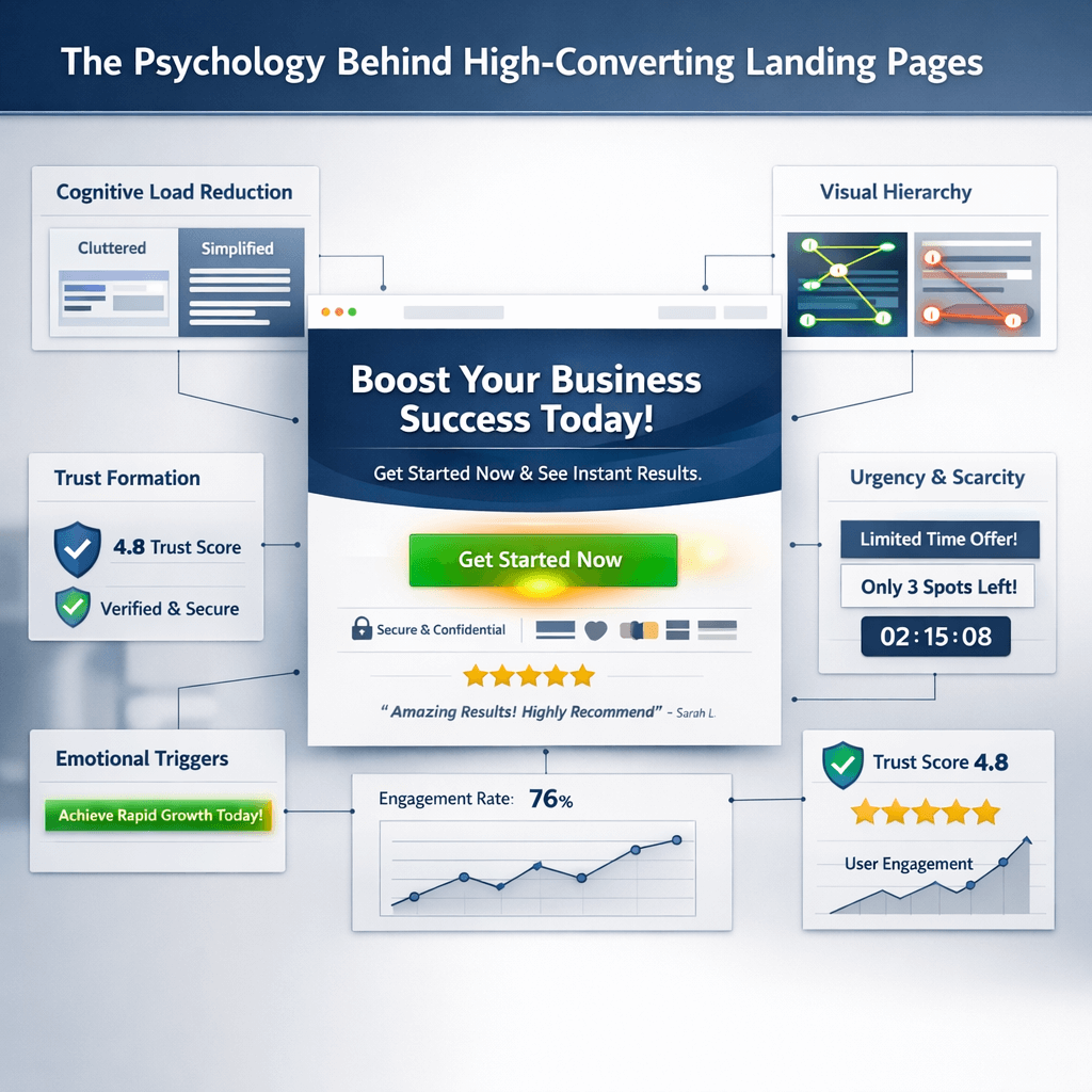 The Psychology Behind High-Converting Landing Pages