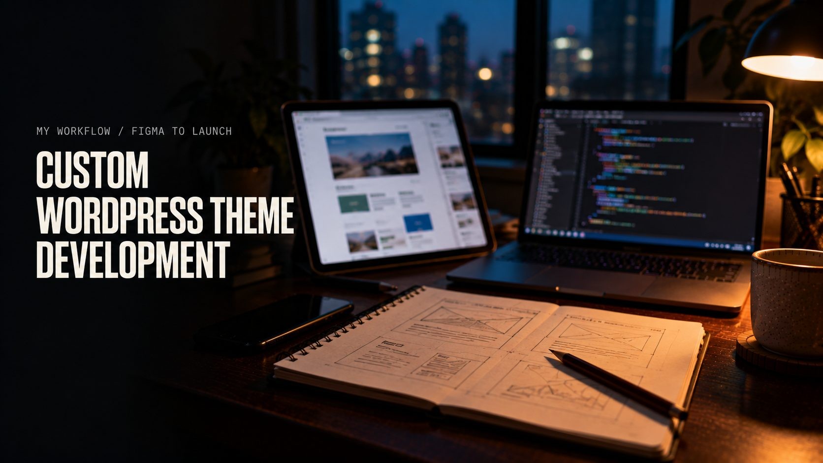 Custom wordpress theme development featured