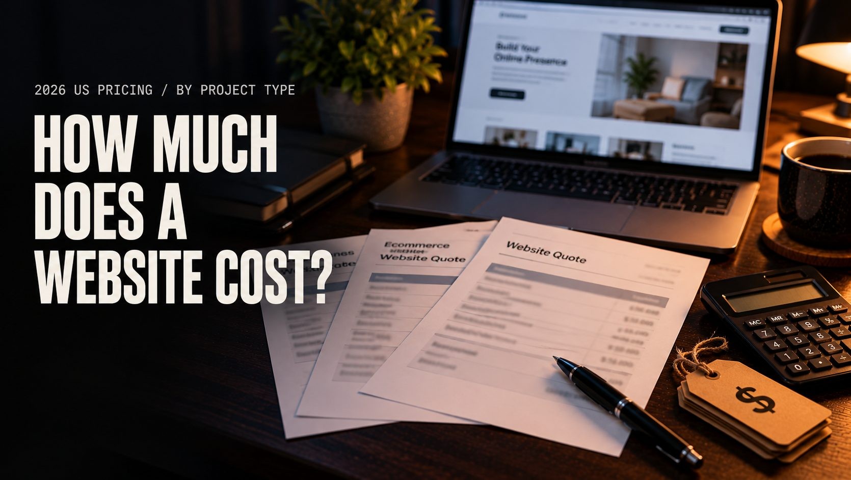 How much does a website cost featured