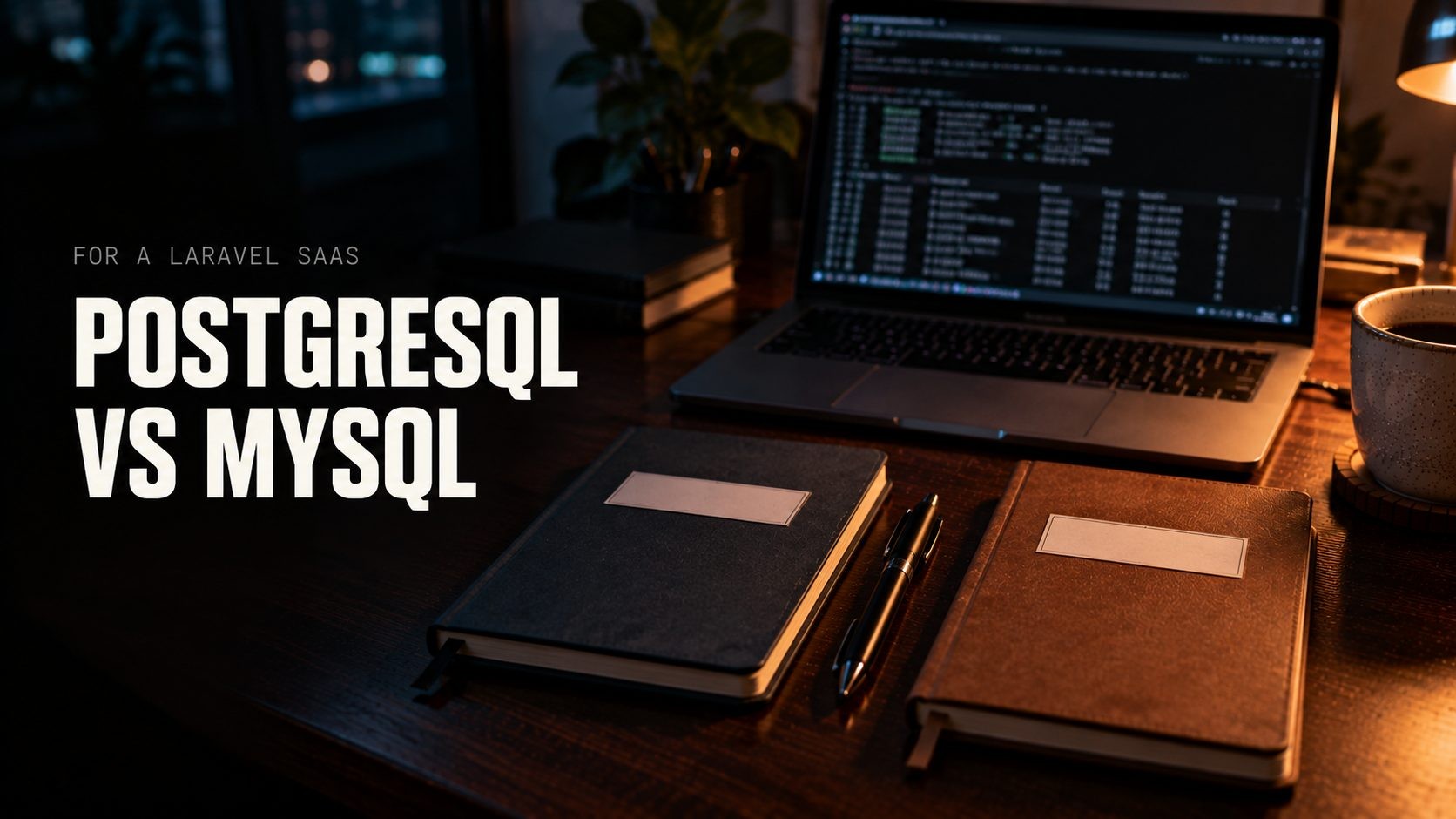 Postgresql vs mysql laravel saas featured