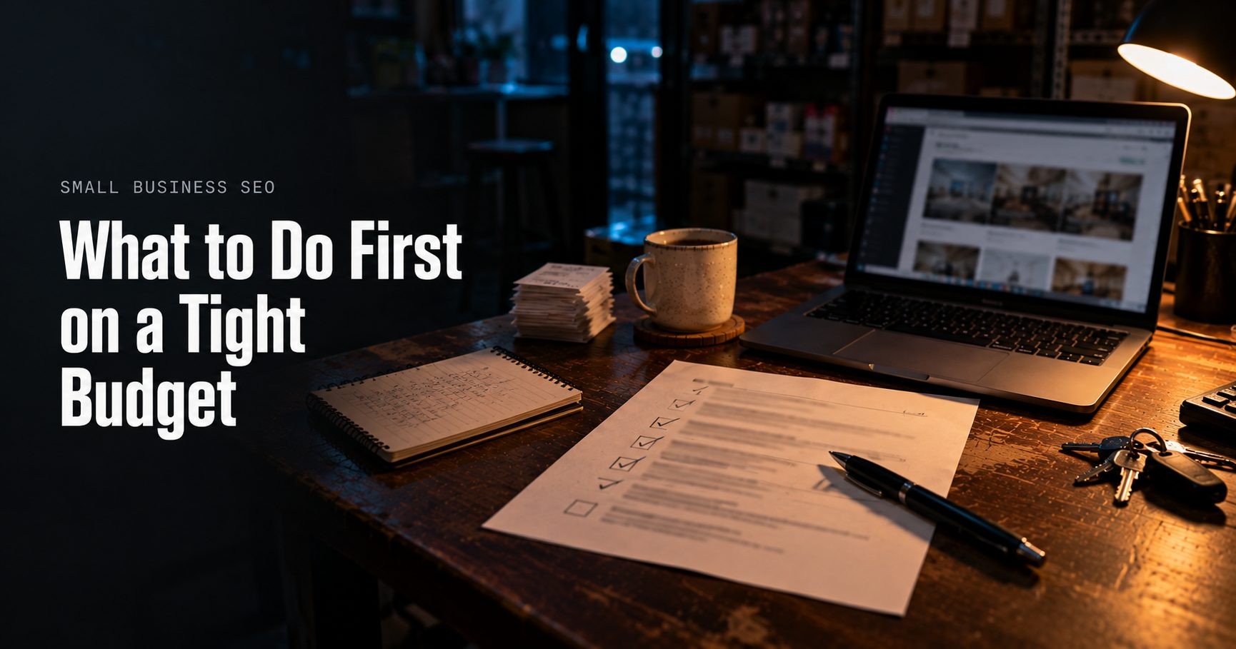 Small business seo checklist featured