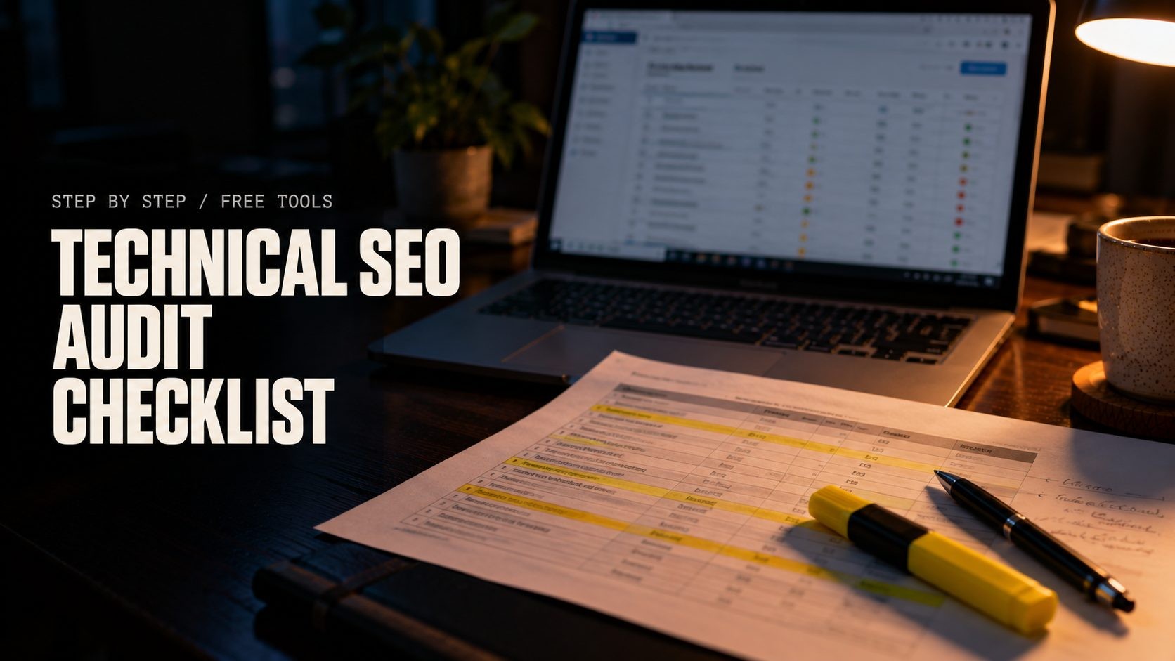 Technical seo audit checklist featured